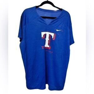 NWT NIKE Women’s MLB Texas Rangers Baseball Short Sleeve Tee Shirt - Size XXL